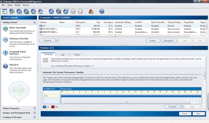 Defragmentacja doskonała