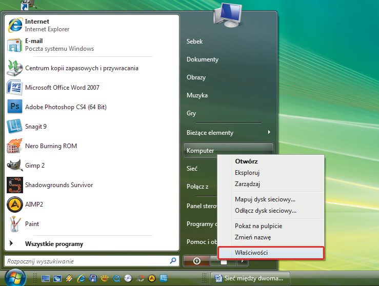 Udana wymiana danych