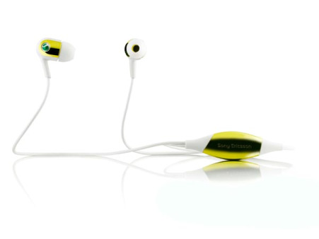 Dotykowe słuchawki Sony Ericsson