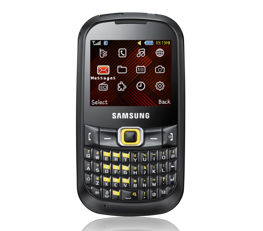 Samsung Corby w wersji TXT z klawiaturą QWERTY