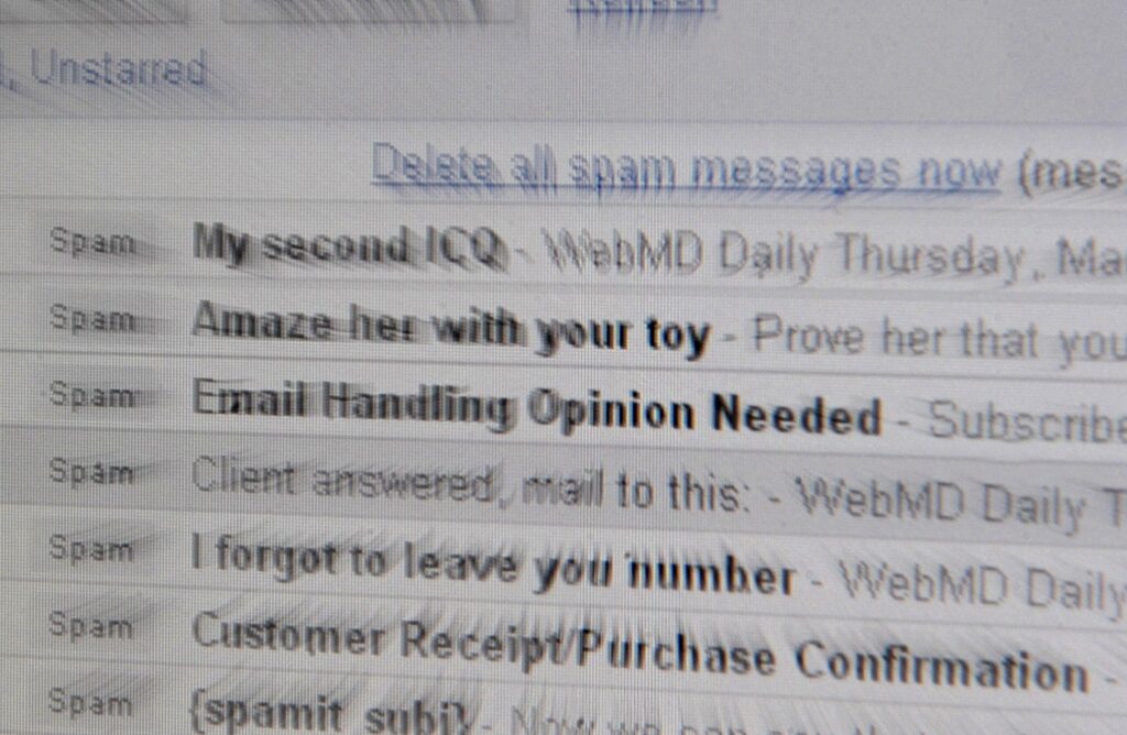 Tutaj roi się od spamu