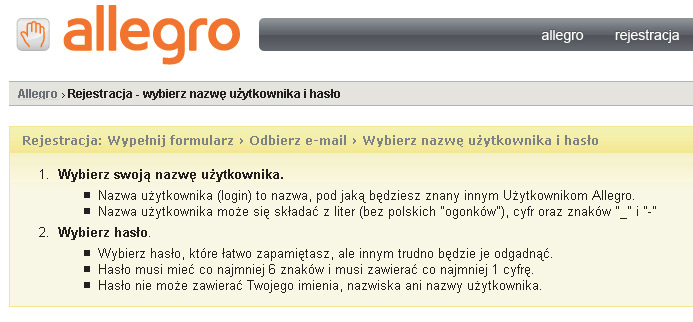 Złap okazję  na Allegro