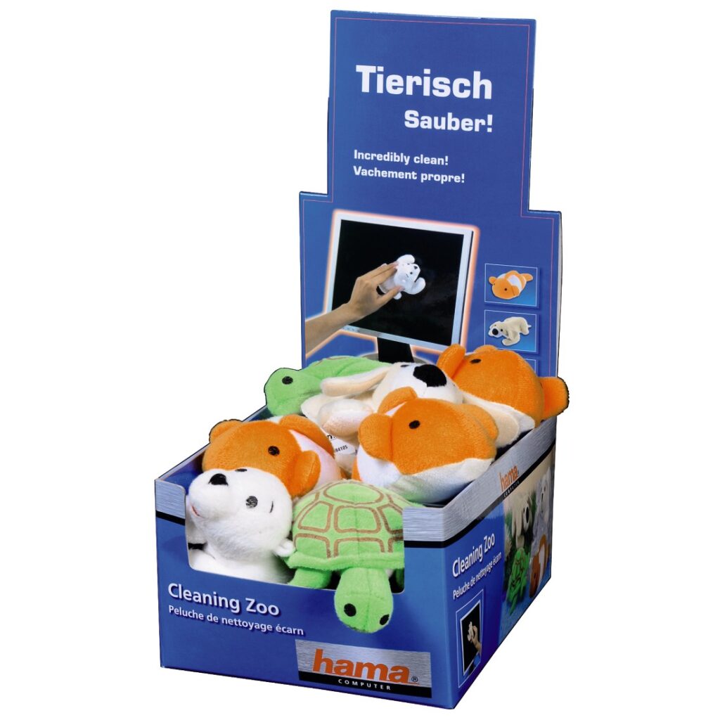 Wyczyść swój monitor…maskotką