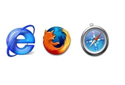 Windows z wyborem przeglądarek