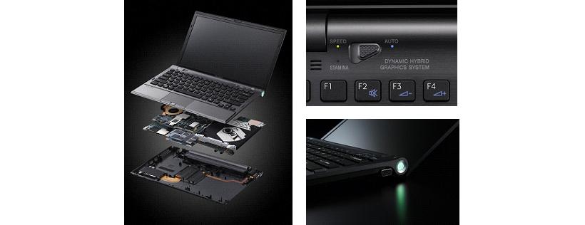 Sony VAIO Z – notebook z włókna węglowego i aluminium