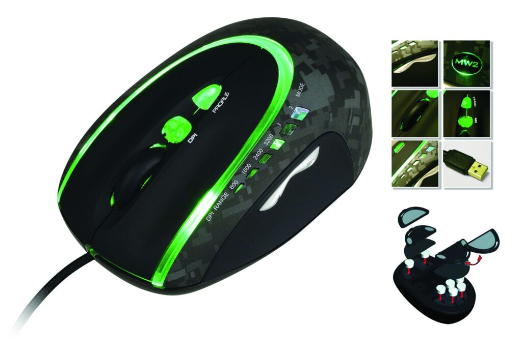 Kontroler dedykowany grze Call of Duty: Modern Warfare 2