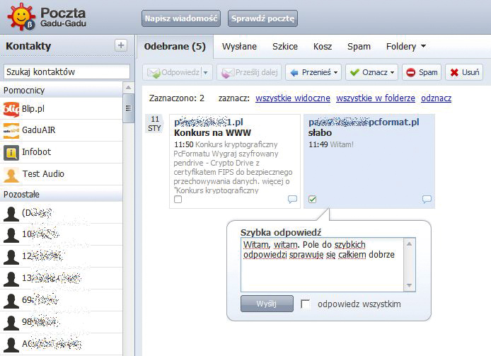 Listonosz ze słoneczkiem na czapce