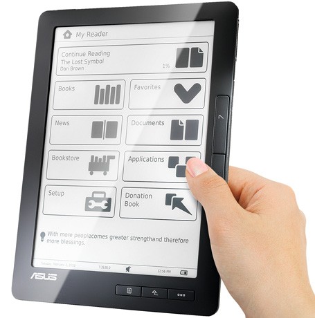 CeBIT: E-book reader od Asusa