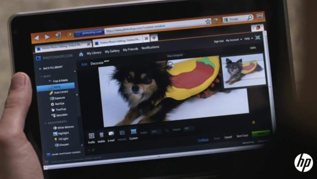 HP Slate droższy od iPada?