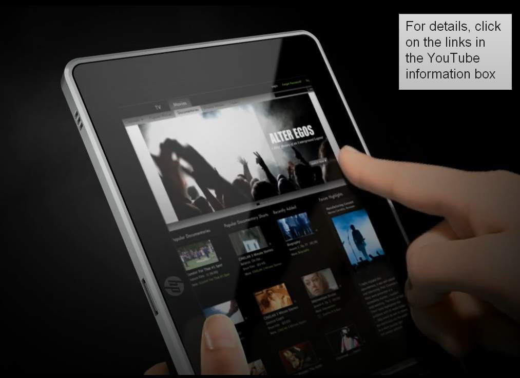 HP Slate z procesorem 1,6GHz Intel Atom Z530