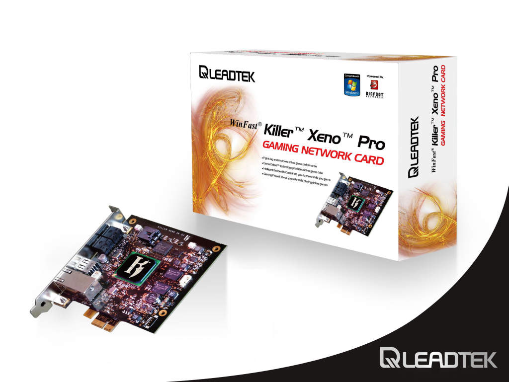 Leadtek WinFast Killer Xeno Pro  – karta sieciowa dla graczy