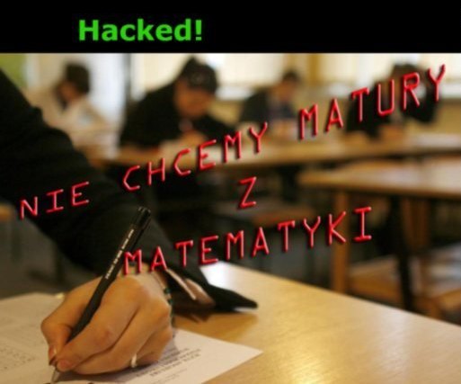 Polscy hakerzy nie chcą matury z matematyki