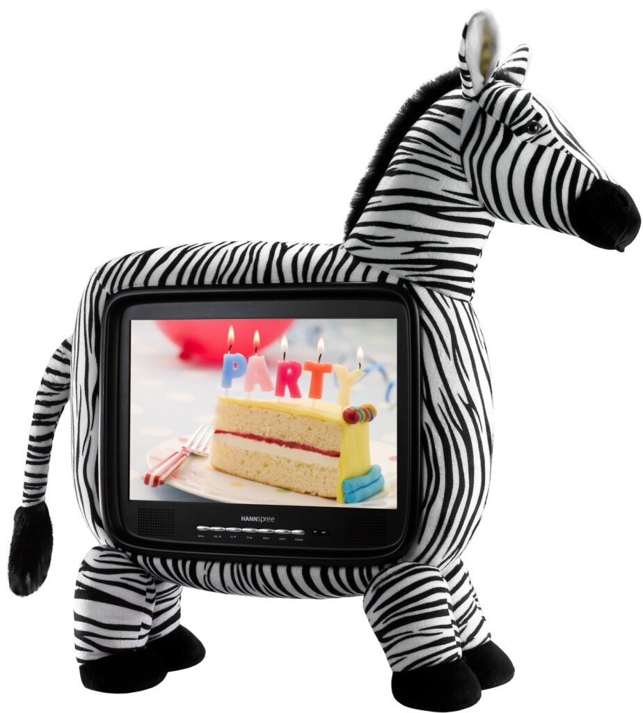 Pluszowe telewizory dla dzieci – HANNspree Novelty TV