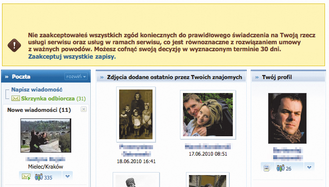 Nasza Klasa zmienia zasady