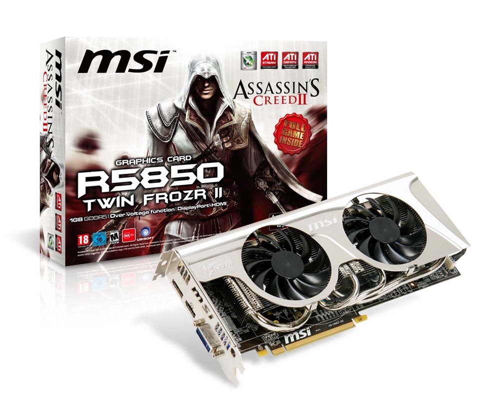 Assasin’s Creed 2 za darmo przy zakupie niektórych kart MSI