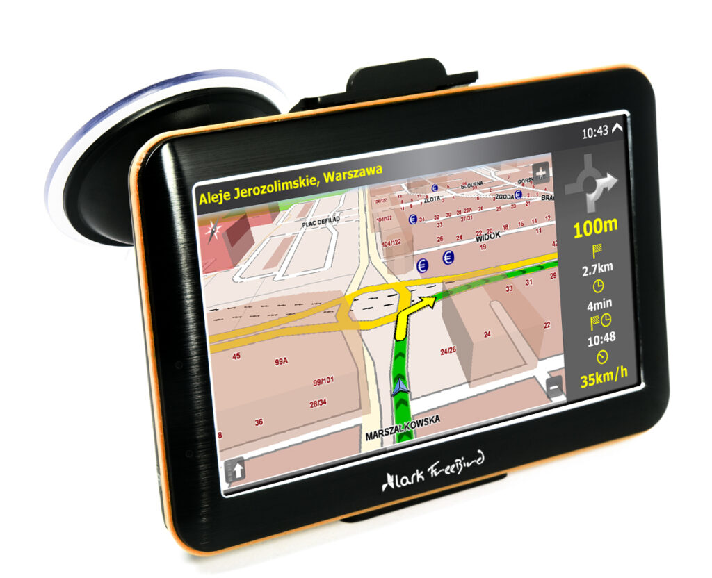 GPS z przewodnikiem turystycznym