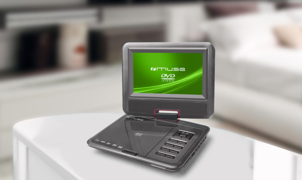 Przenośny odtwarzacz DVD od francuskiego Muse