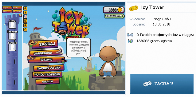 Rozegrana Nasza-klasa.pl