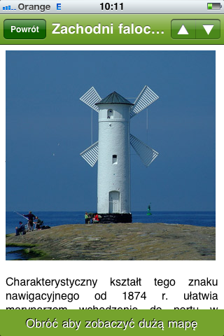 Pierwszy polskojęzyczny przewodnik turystyczny dla iPhone’a