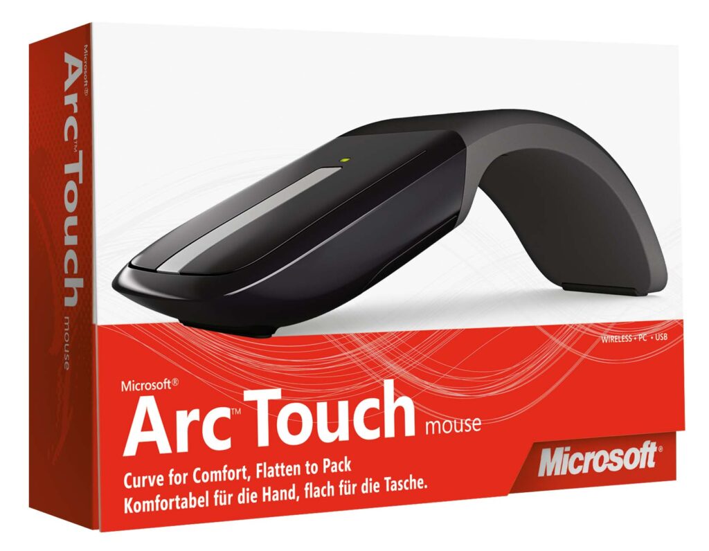 Microsoft Arc Mouse – mysz o nietypowym dizajnie