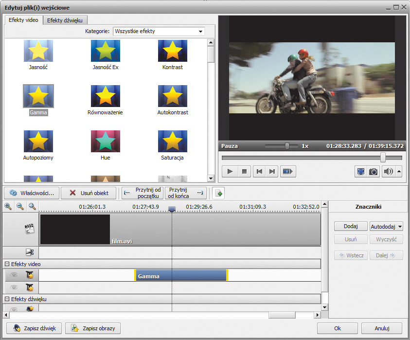 Konwersja z montażem