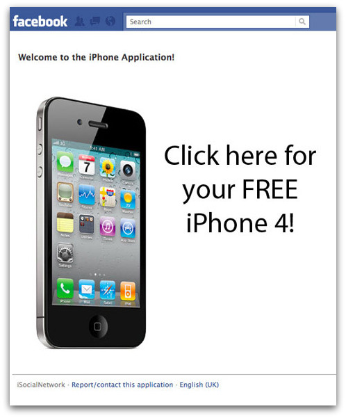 Nie daj się skusić na darmowego iPhone’a!