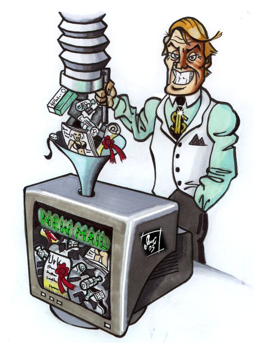 USA przoduje w ilości rozsyłanego spamu