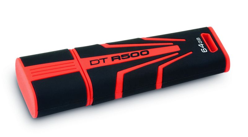 Pendrive Kingston R500 – gumowy i szybki