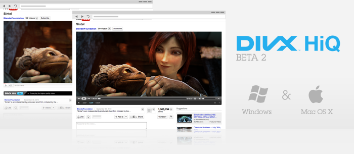 DivX udostępnia własną wersję… Flash Playera