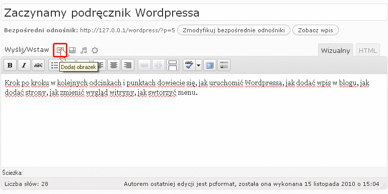 Z WordPressem  za pan brat