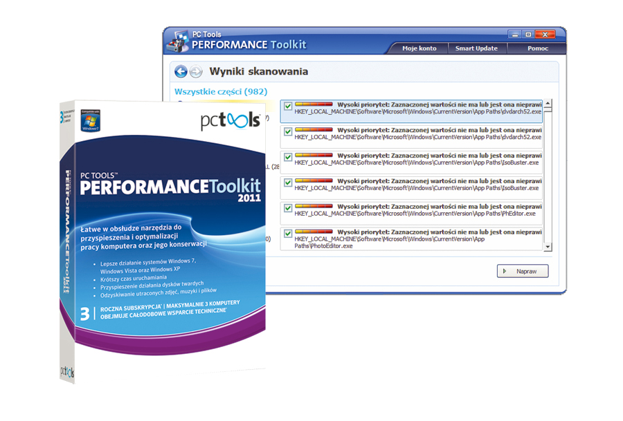 Podkręcanie Windows