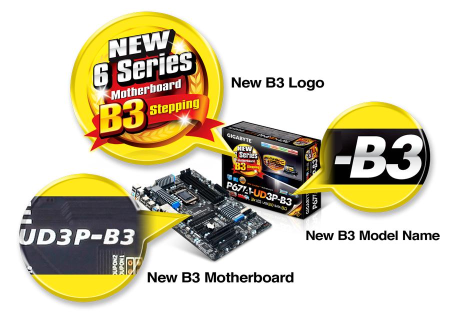 Płyty główne Gigabyte z serii 6 w wersji B3 trafiają do sprzedaży