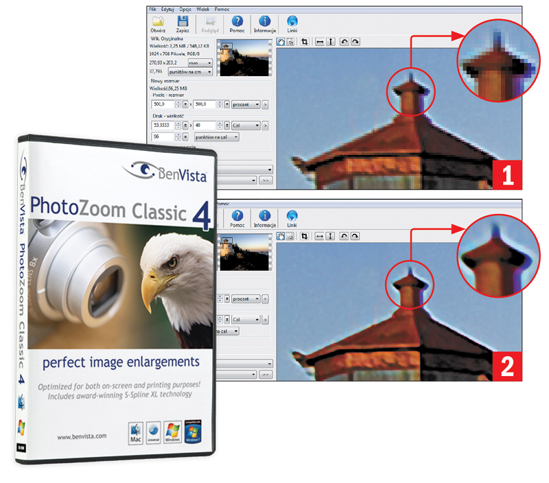 Powiększanie fotografii