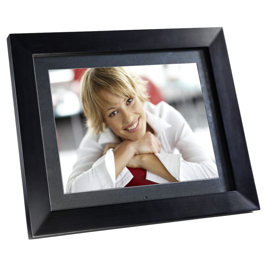 Drewniana ramka do cyfrowych zdjęć