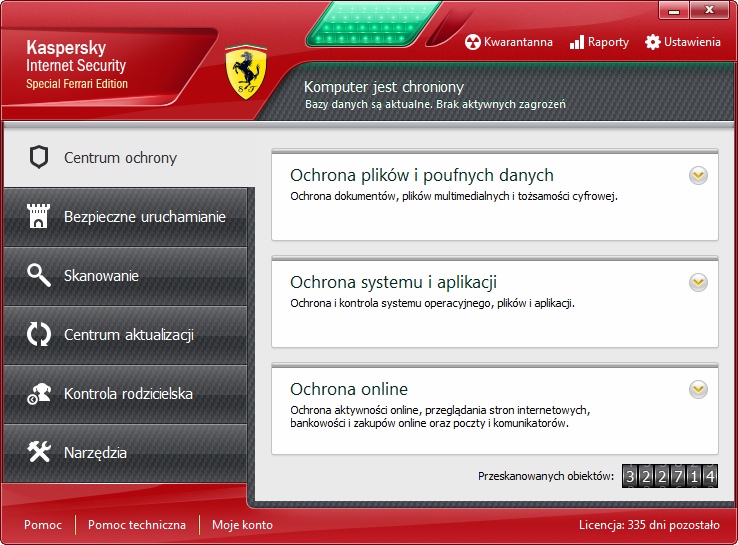 Kaspersky Internet Security w wersji dla fanów F1