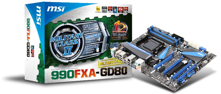 Płyty MSI dla procesorów AMD AM3+