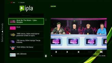 Bez reklam i w HD  ipla 3.0 w telewizorach Panasonic VIERA