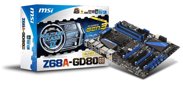 Płyty MSI Z68A-GD80 (G3) oraz Z68A-GD65 (G3) już w Polsce