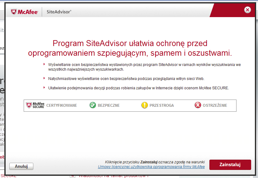 Pozbądź się szpiegów