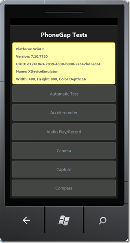 PhoneGap beta dla mobilnych deweloperów Windows Phone Mango