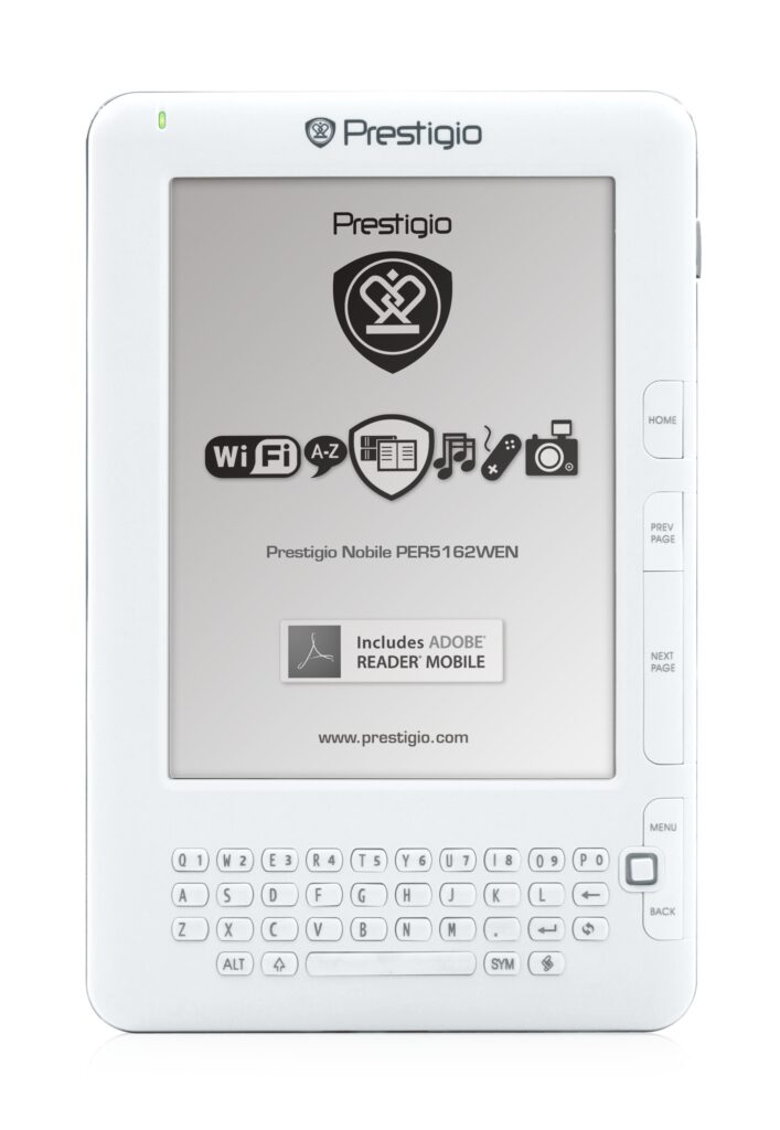 Czytnik PER5162WEN od Prestigio – kobieca biblioteka