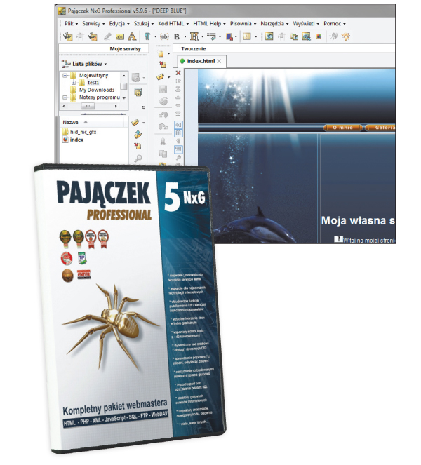 Pełna kontrola strony