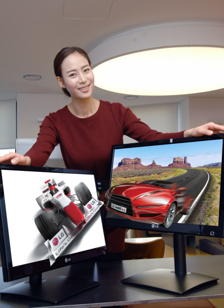 LG wprowadza monitor 3D bez okularów