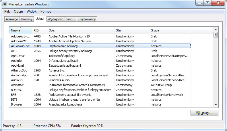 Optymalizacja Windows