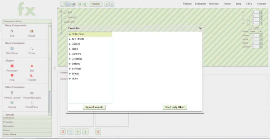 Internetowa  animacja