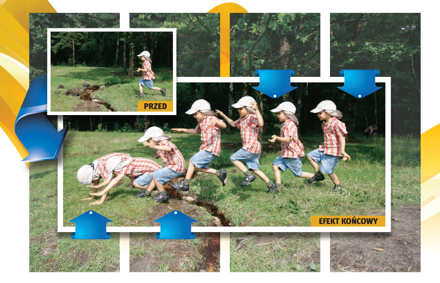 Pokaż ruch na zdjęciu