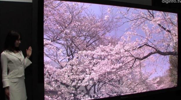 145 cali i rozdzielczość 8K w plazmie Panasonica