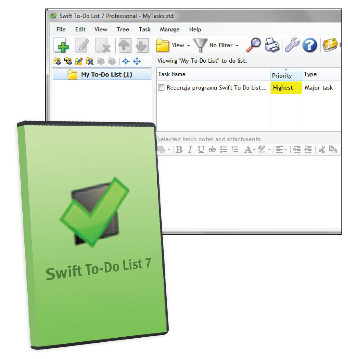 Test Swift To-Do List 7 Professional – zadania pod ręką