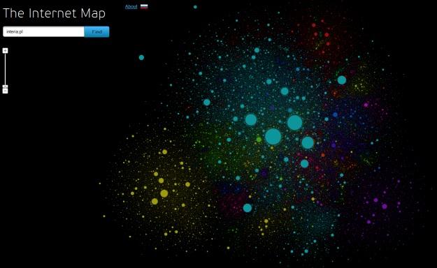 Mapa internetu
