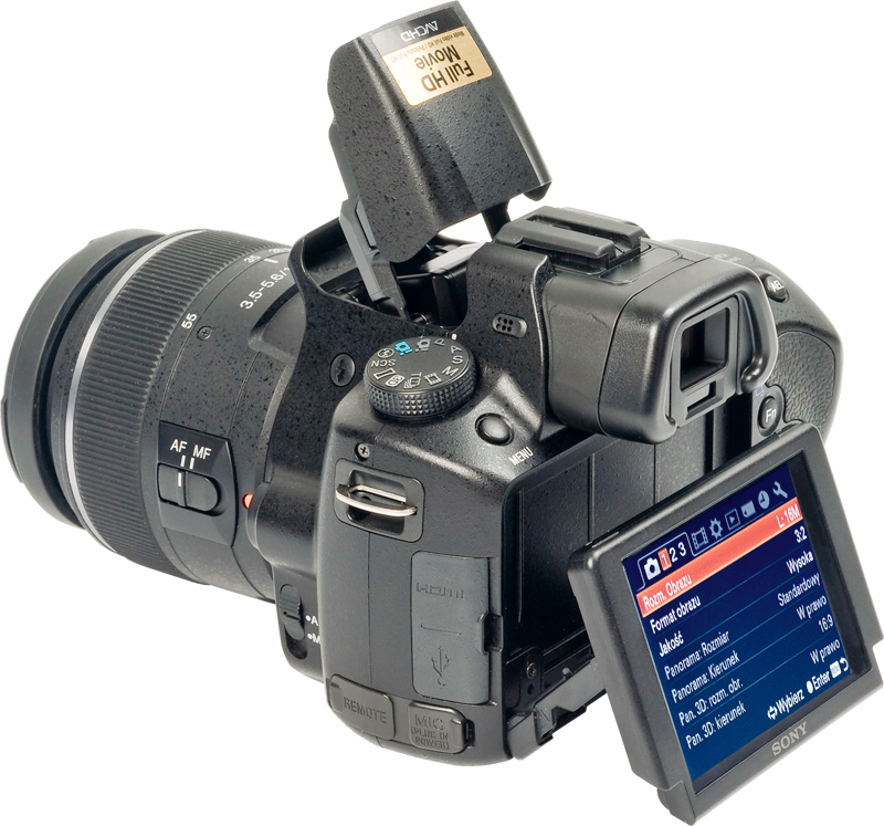 Test Sony SLT-A37 – tania lustrzanka Sony